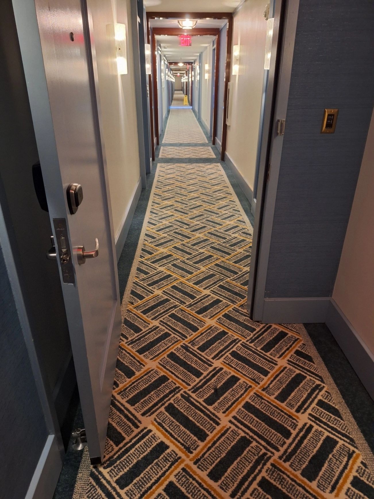 Mr. C Miami Coconut Grove hallway flooring