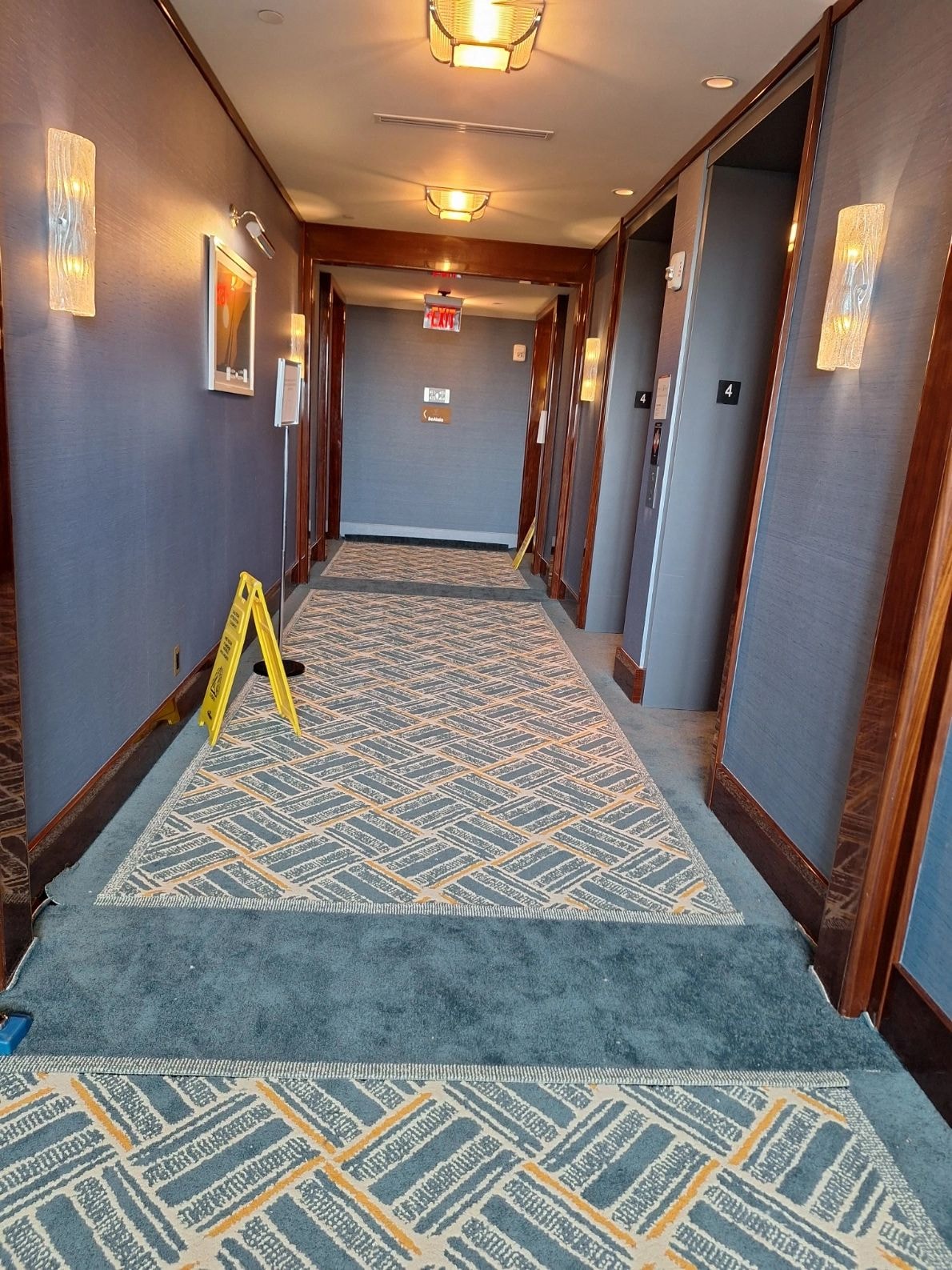 Mr. C Miami Coconut Grove hallway flooring detail
