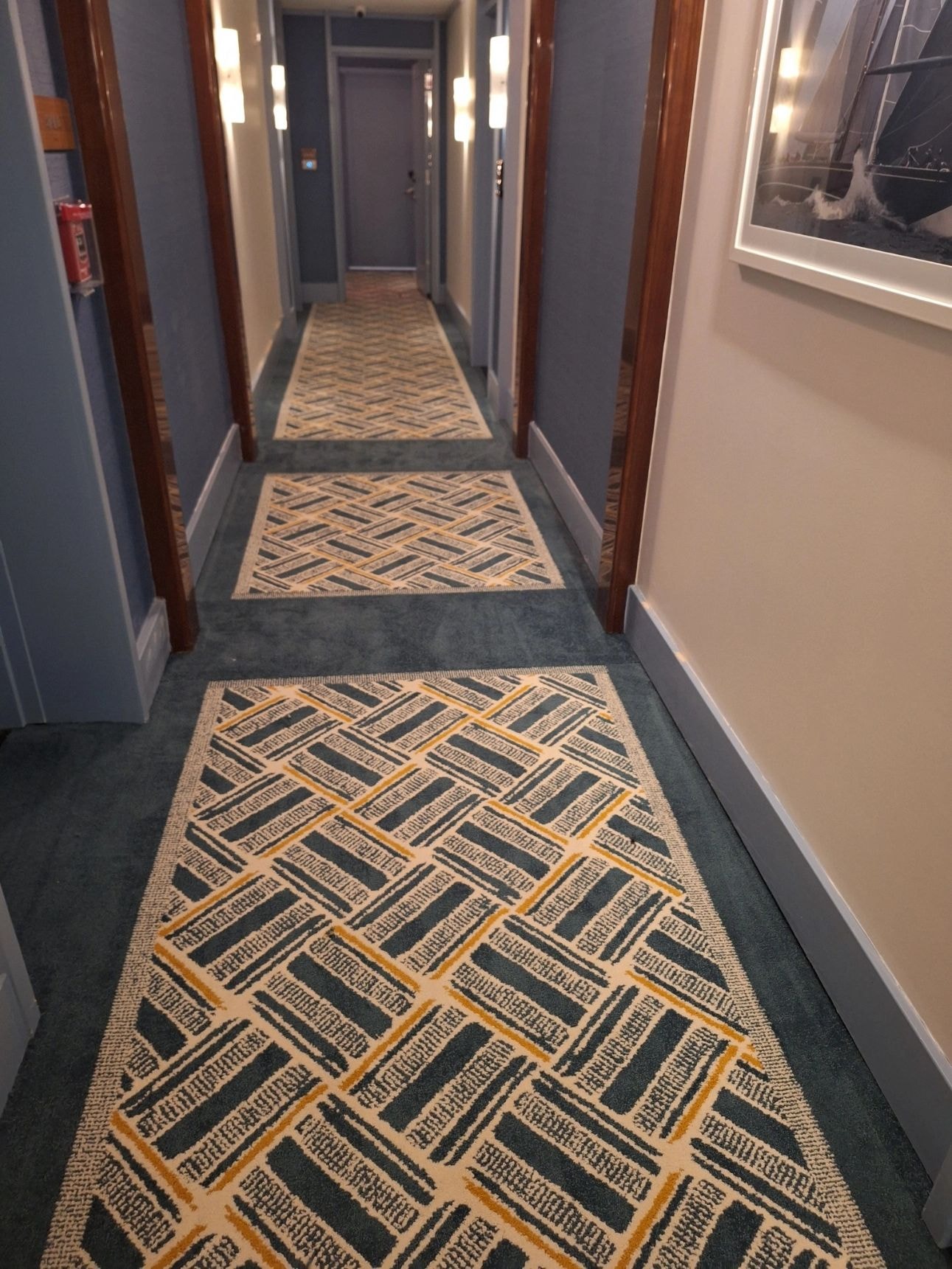 Mr. C Miami Coconut Grove hallway flooring view